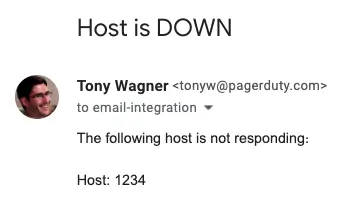 Trigger email Trigger email
